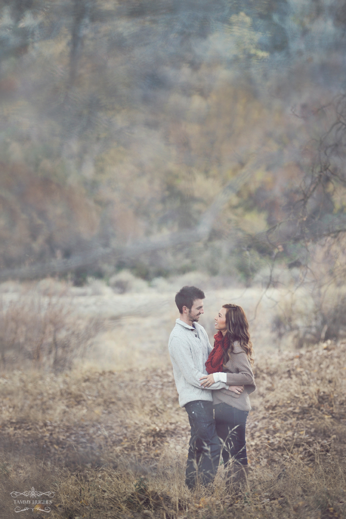 Winter Engagement Portrait